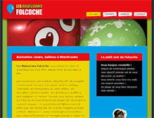 Tablet Screenshot of lesanimationsfolcoche.com